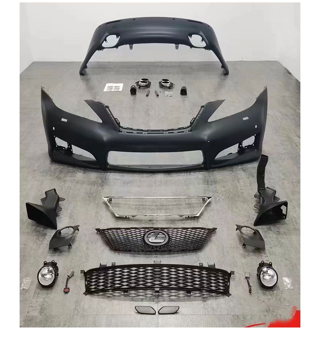 PP Material Front Bumper Rear Bumper for Lexus Is 2006-2012 Upgrade Isf Body Kit