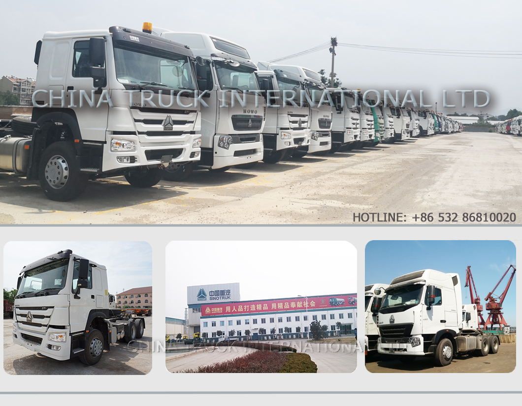Sinotruk 10 Wheel Used HOWO Tractor Truck with Good Condition.