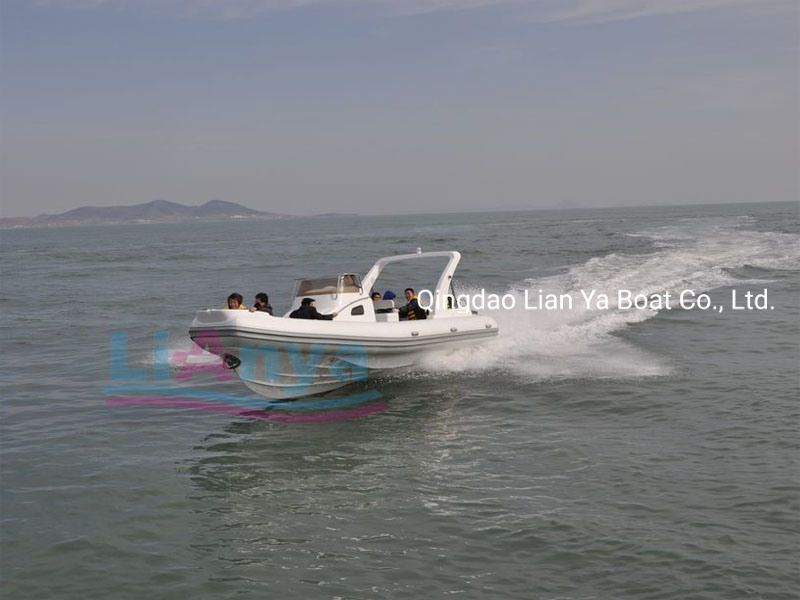 Liya 8.3m Large Inflatable Ship Military Rib Boats Price