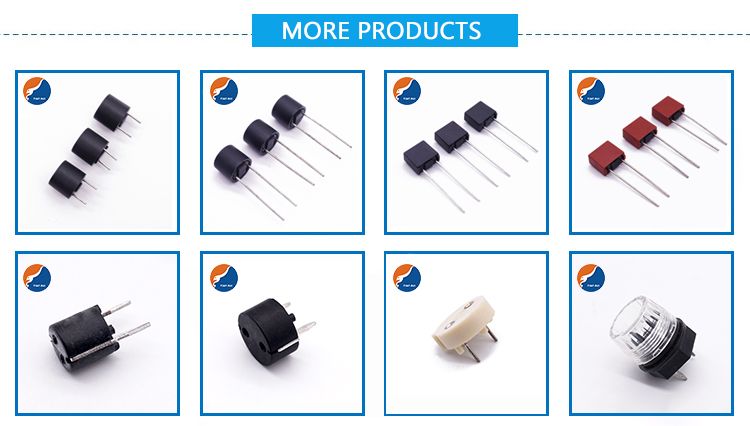 Square Slow Acting Subminiature Radial Lead Micro Fuse