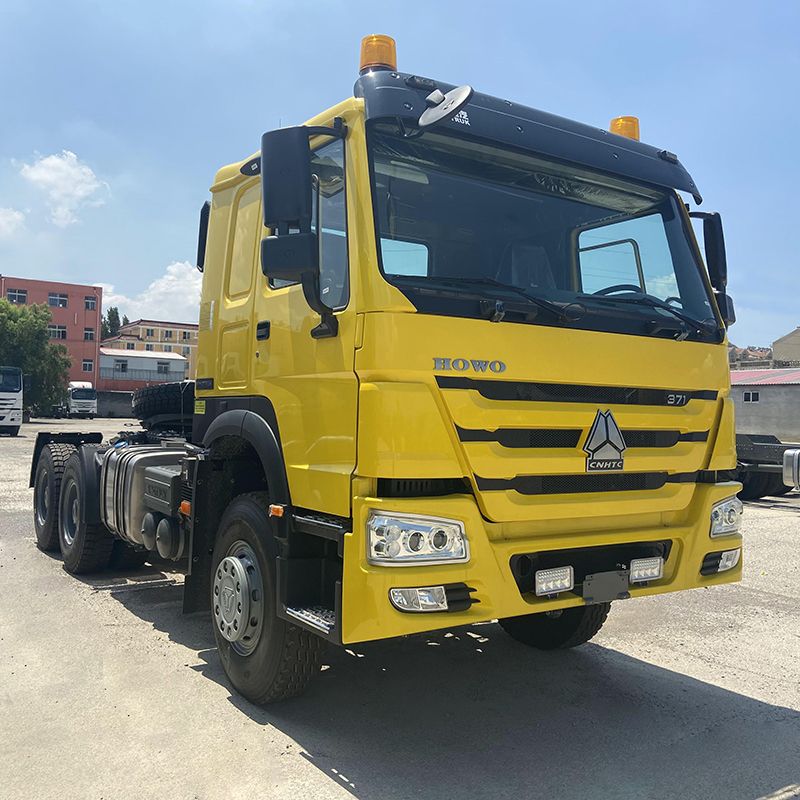 Used Sinotruk HOWO 10 Wheeler Tractor Truck LHD Rhd 40 Tons Design 6X4 Tractor Truck with Good Condition