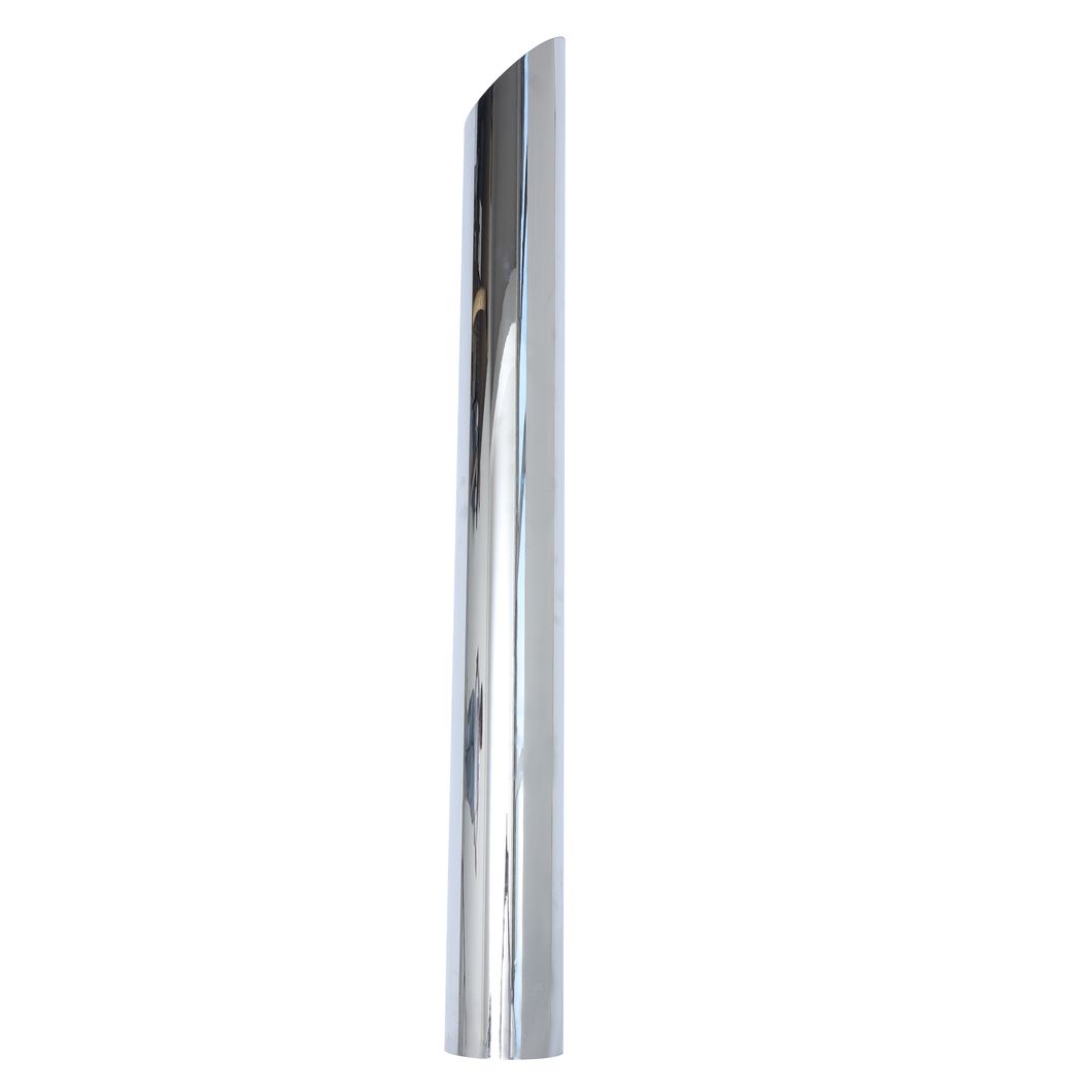 Ninetin Truxpro Chrome Exhaust Pipe 8&quot; Diameter Mitered Top Stack 60&quot; Long for Semi Trucks