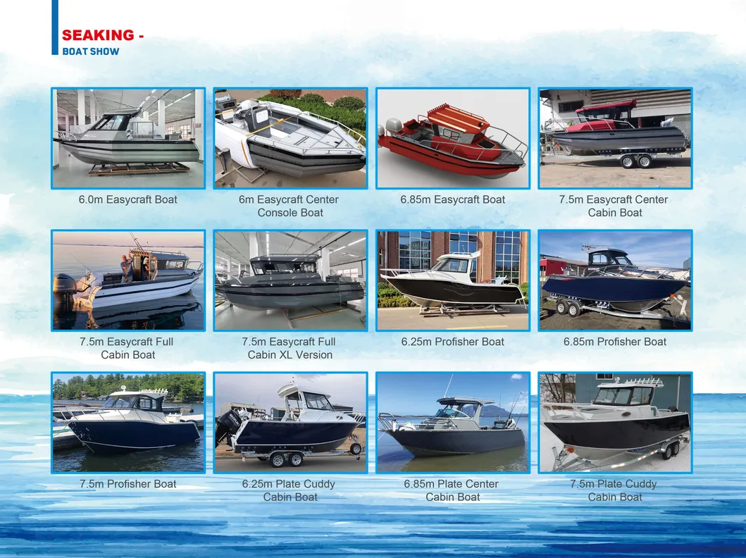 New Design 9m 30FT Large Multi-Purpose Aluminum Easycraft Offshore Fishing Boats