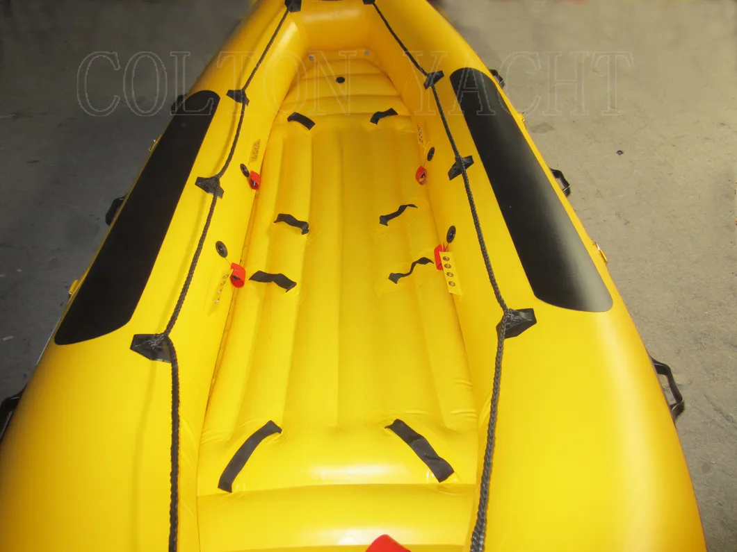 300cm to 470cm PVC or Hypalon Inflatable Rafts Whitewater