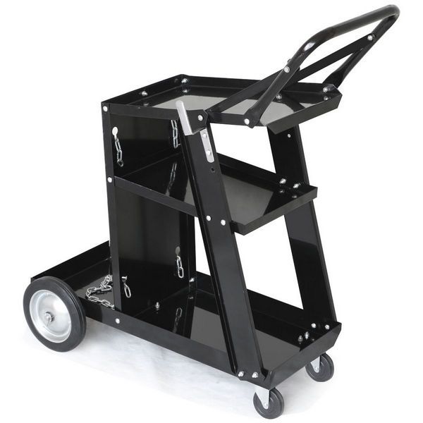 MIG TIG Flux Welder Heavy Duty Welding Cart with Handle