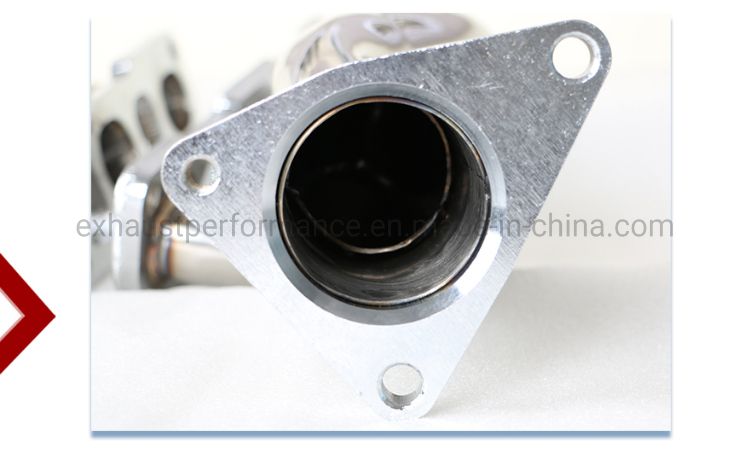 High Quality Polished Stainless Steel Exhaust Header for Chevy Cavalier 2002-2004