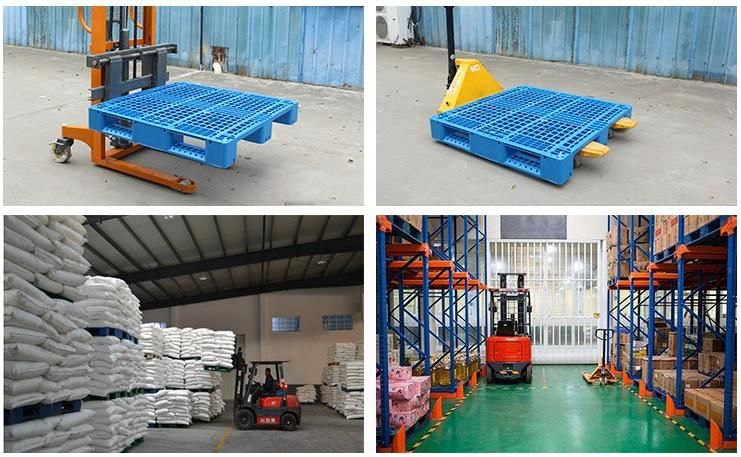 HDPE Light Perforated Plastic Pallet for Big-Bags with Three Runners