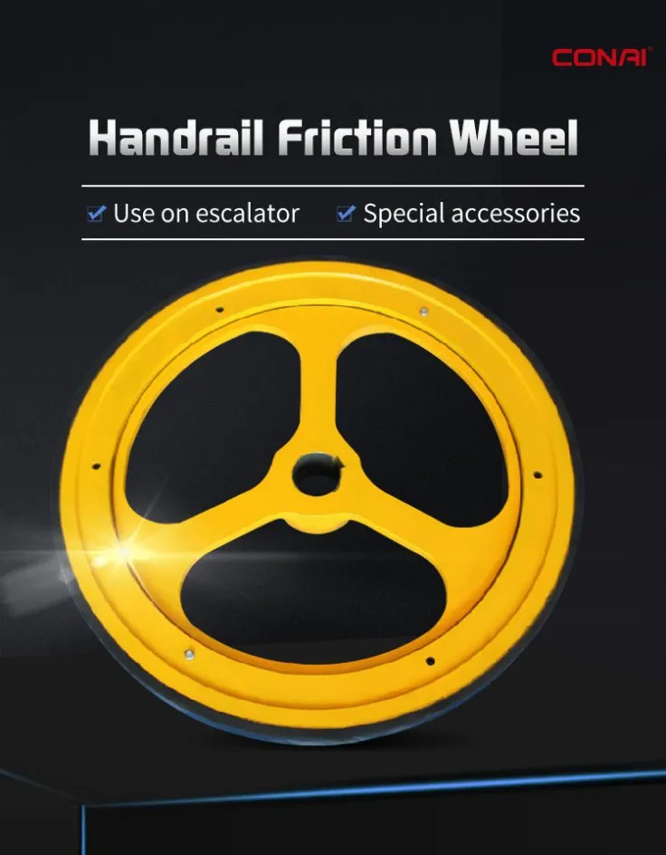 Elevator Parts Handrail Friction Wheel