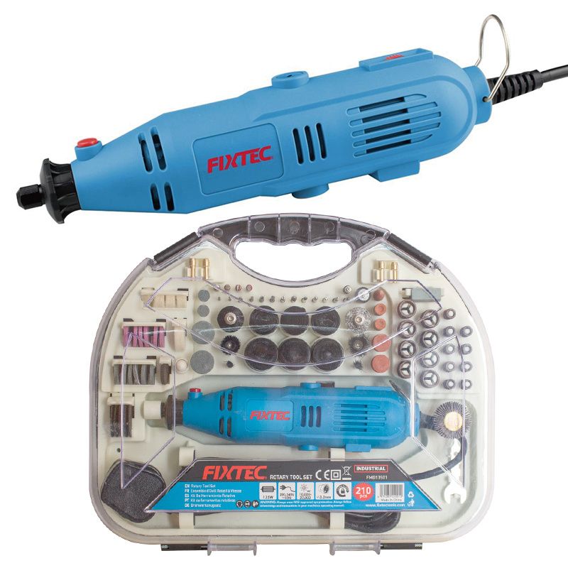 Fixtec Paddle Switch Electric 750W 115mm Angle Grinder Tool with Auxiliary Handle