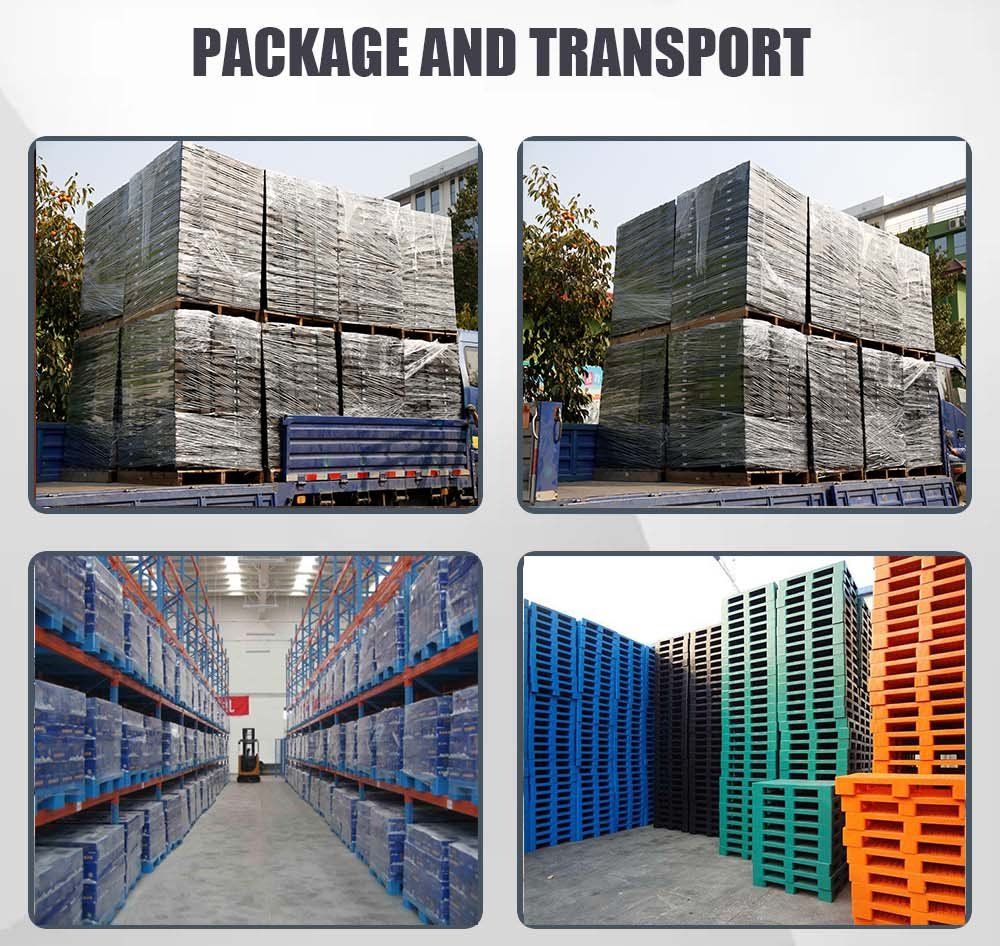 Standard Size 1200-1000 Can Work for The Food and Medicine Industry Easy to Clean Plastic Pallet