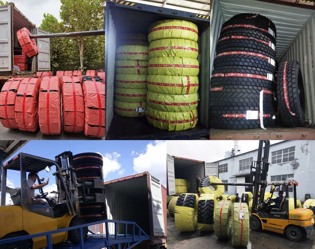 Hanmix off-The-Road Radial Tire Agriculture Ind Dumper Loader Grader Dozer Wheel Loader E3l3 E4l4 L5l5s 18.00r33 21.00r35 24.00r35 OTR Tyre