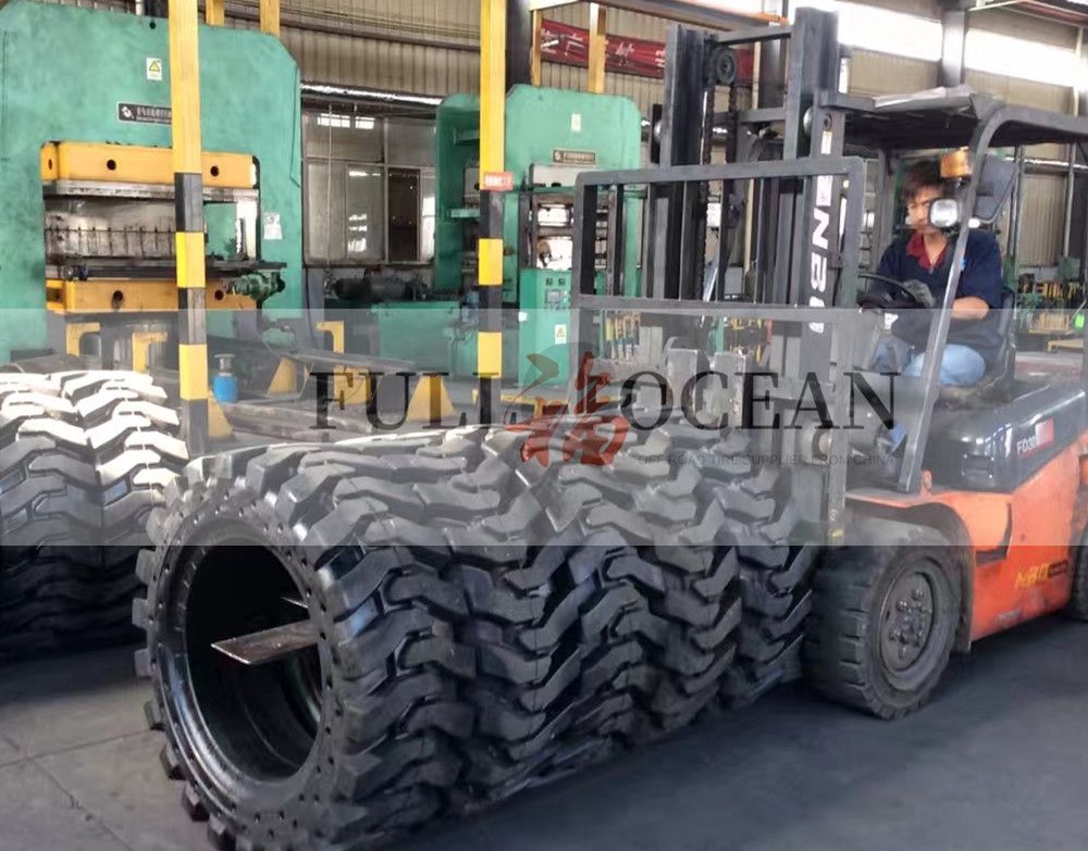 Planty of Stocks for 20.5/70-16 Solid OTR Tire Welcome Order Immediate Shipment