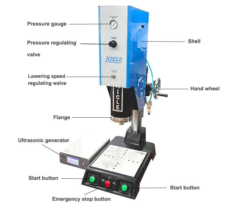 Ultrasonic Welding Machine for Sponge Pad Scourer Pad