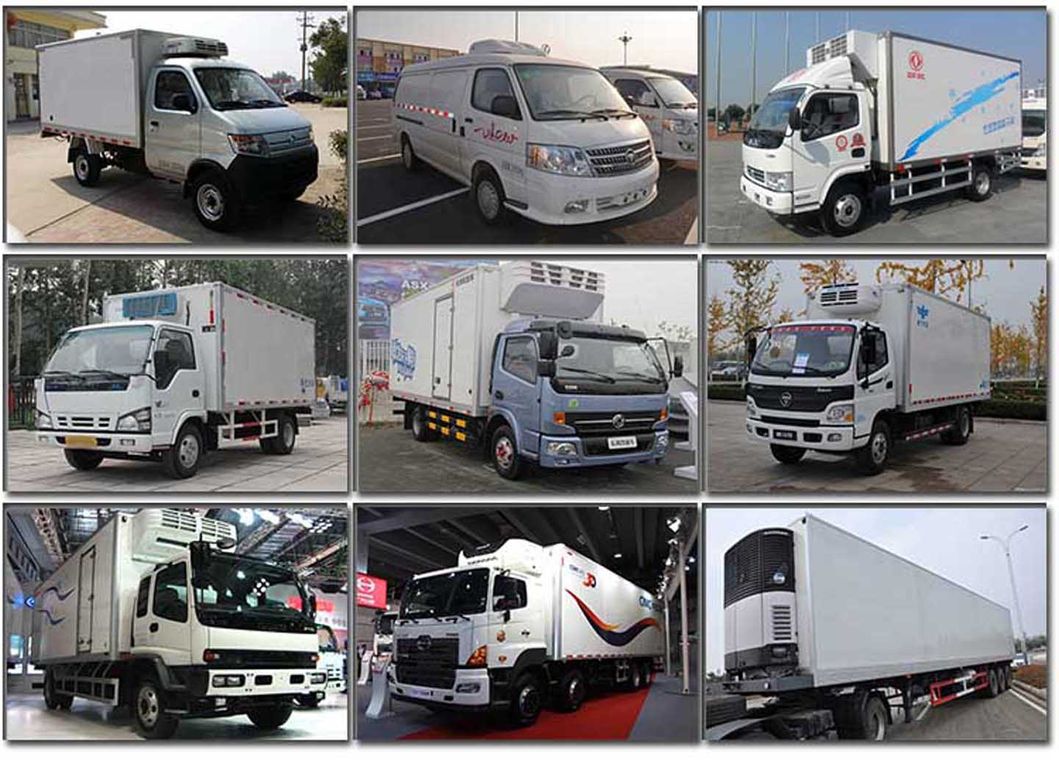 Dongfeng 3 Ton Van Chicks Transported Truck with Colling Reefer and Adjusted Temperature Freely