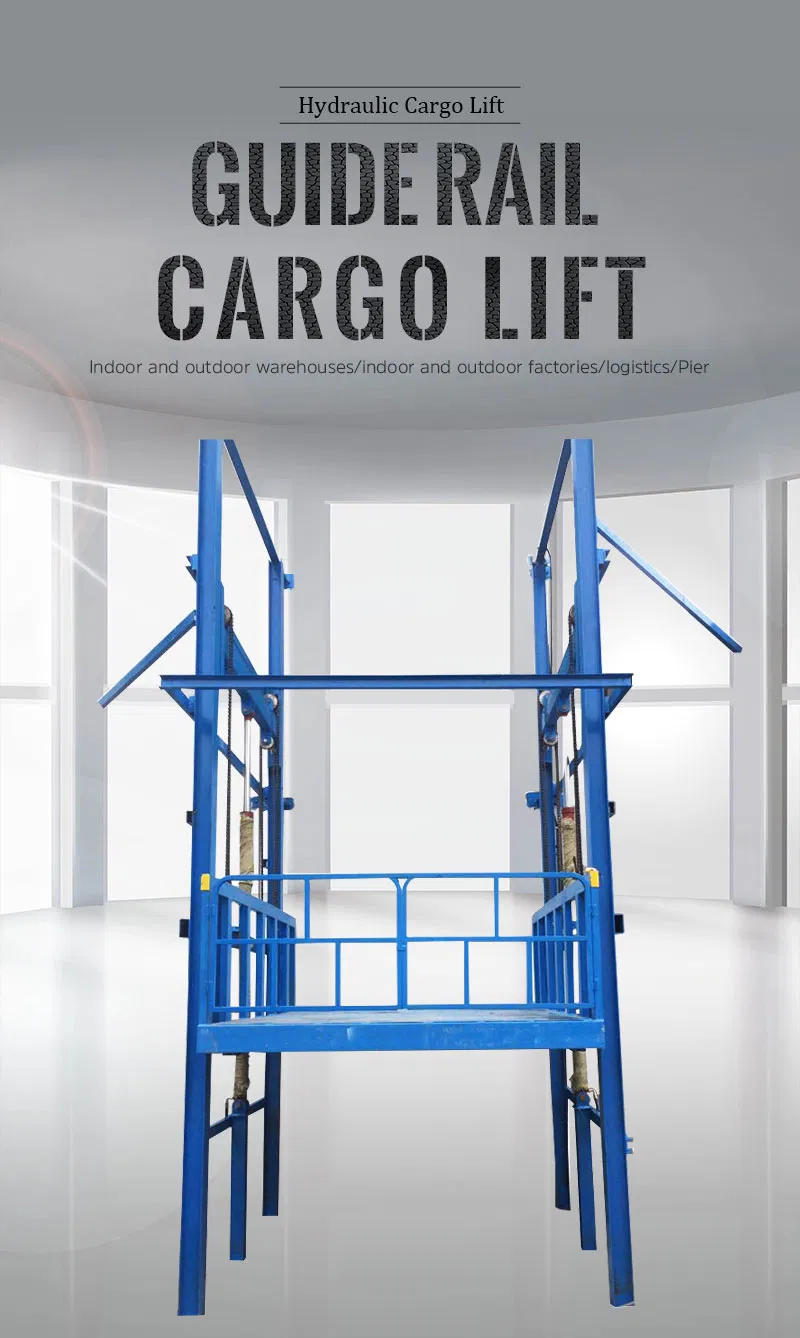 Hydraulic Home Cargo Lift Warehouse Lift Platform Warehouse Elevators