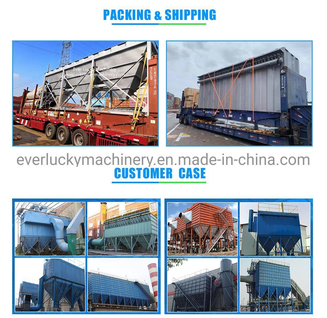 Pulse Jet Bag Filter Dust Collector for Granite Dust (Cold Asphalt)