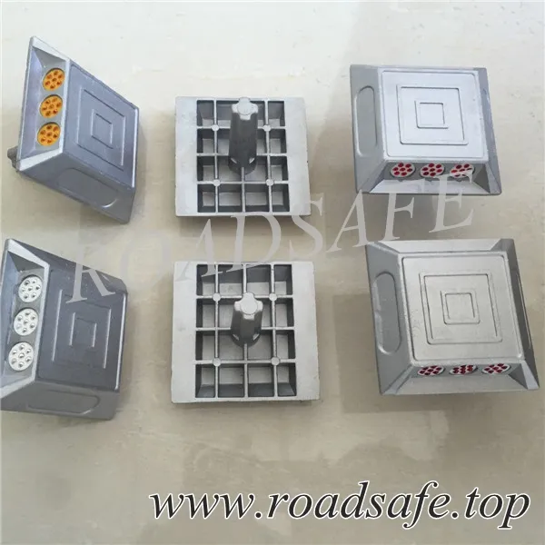 Durable Aluminum Glass Beads Cat Eye Reflective Sheet Road Stud