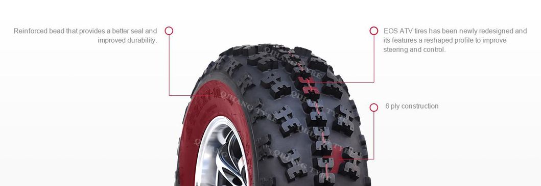 All Terraintubeless UTV/ATV Quad Rubber Tyre Quad Bike Tire EOS 22X7-10