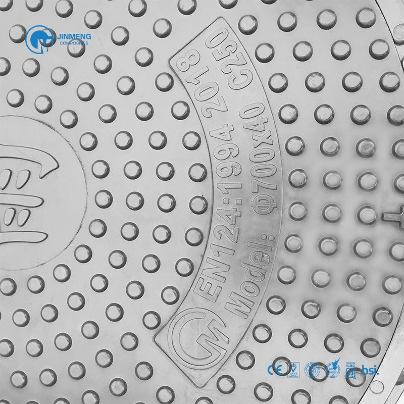 SMC Customized Resin Manhole Cover and Frame for Main Roads