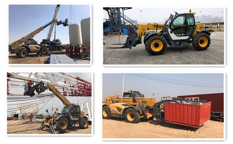 XCMG Official Load 23 Tons Lifting Hydraulic Stacker Telescopic Handler Forklift Telehandler