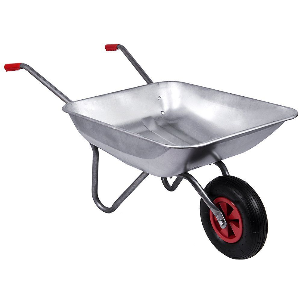 European Small Wheel Galvanized Wheelbarrow