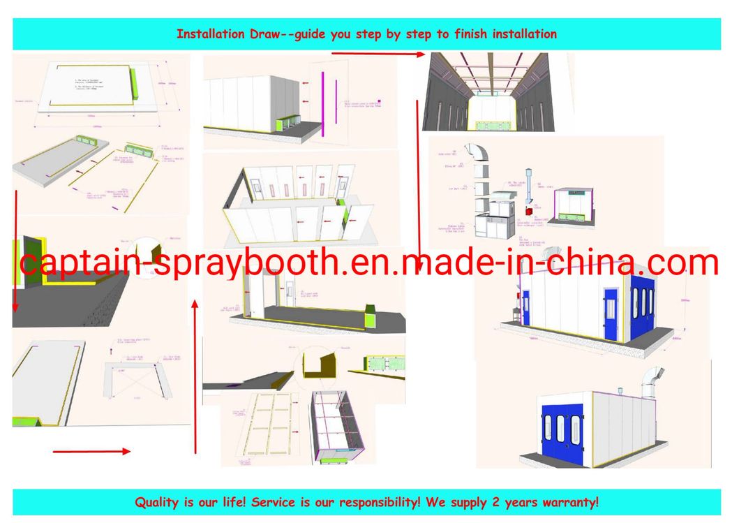 Spray Booth with Preparation Room