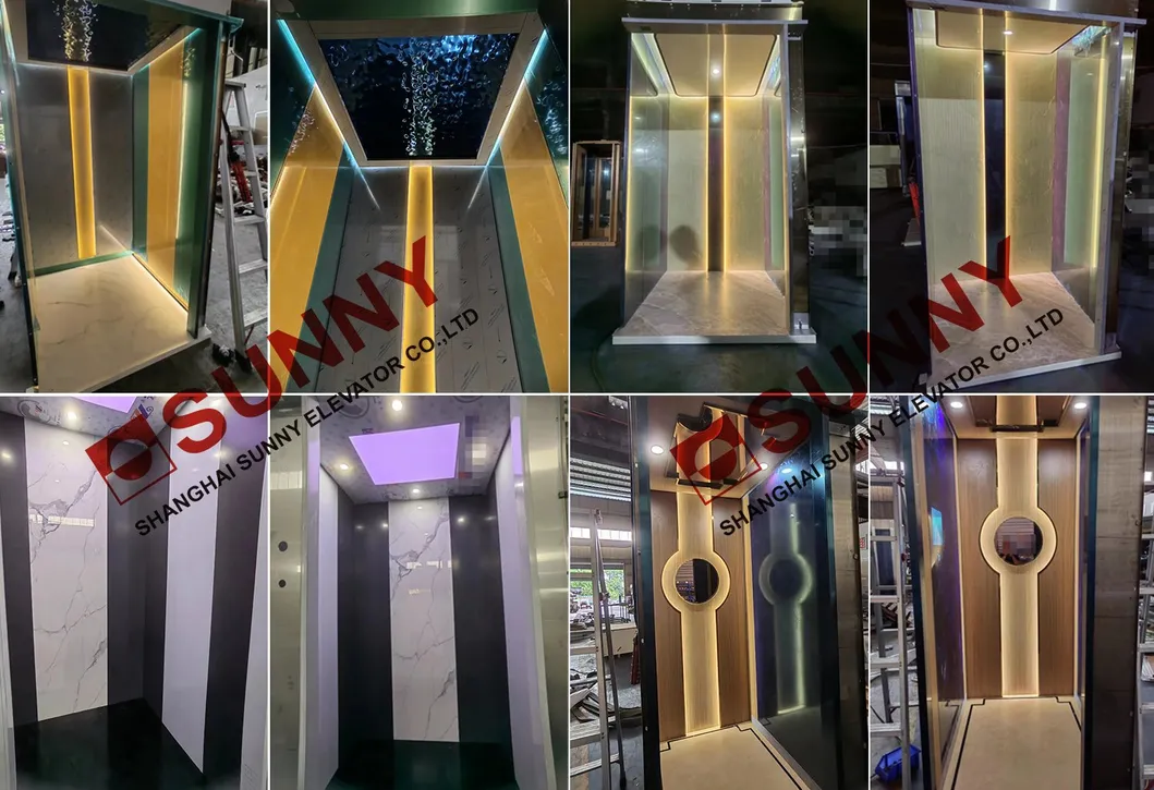 1.0m/S Compact Small Machine Room Elevator Small Passenger Lift
