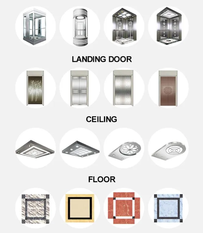 China Small Glass Villa Home Elevator Residential Lift Price