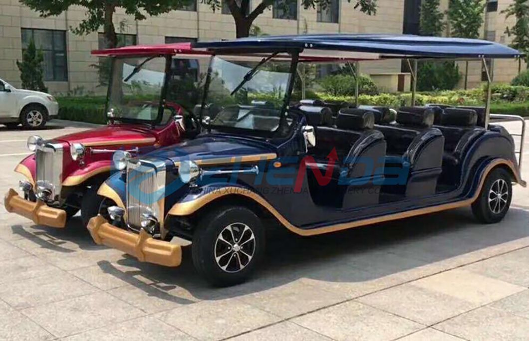 Elegant Blue Personalized Classic Car, Special Craft Classic Old-Fashioned Car, Can Be Used as a Retro Car Model to Visit The Exhibition