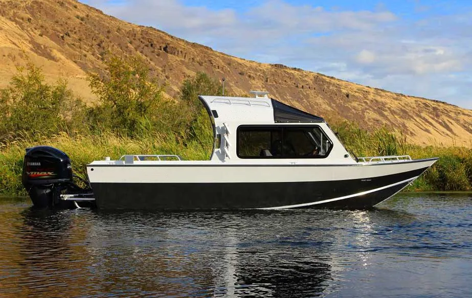 Kinocean Large Speed Boat Welding Aluminum Fishing Cabin Boat