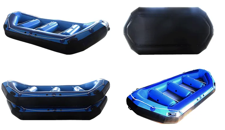 PVC/Hypalon Foldable Inflatable Rafting Boat