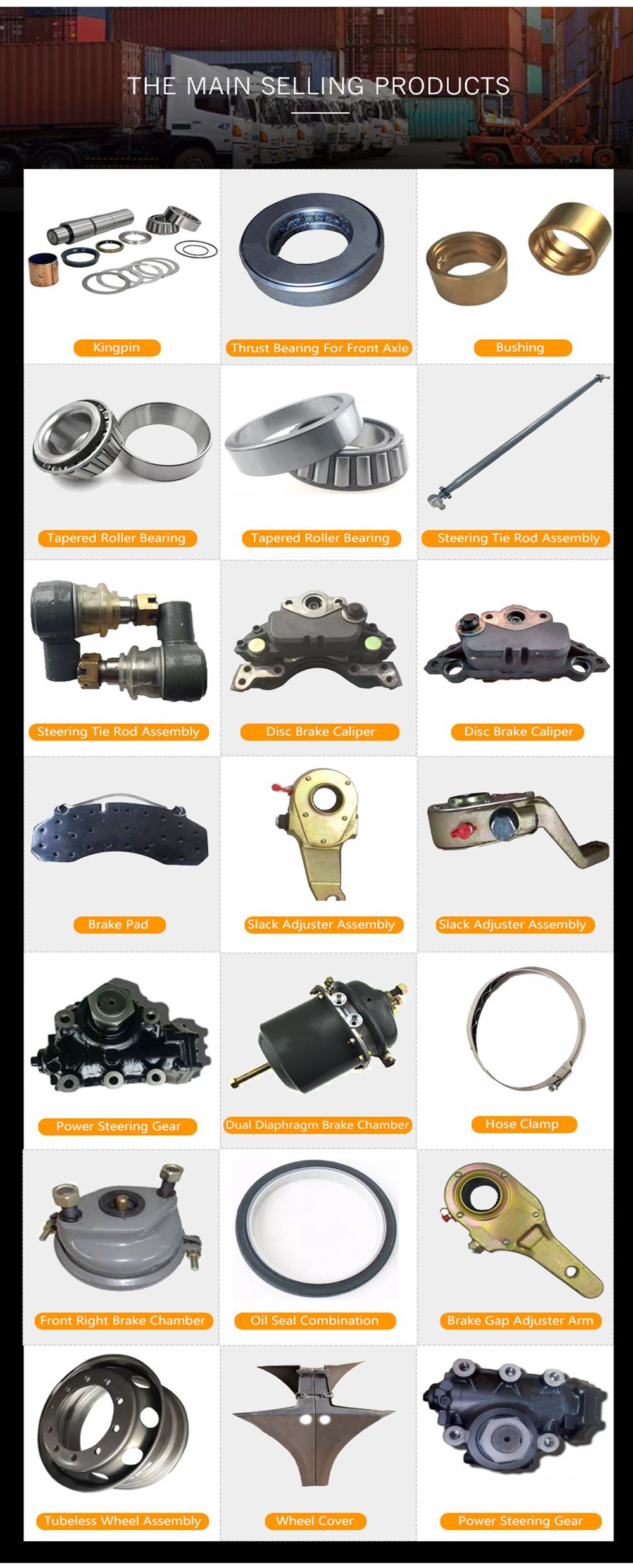 Sinotruk HOWO A7 Mcy13q Axle Hr7/Hf9 / Front Axle AC16 Rear Axle 190003326543 Bearing 32314 Axle Parts