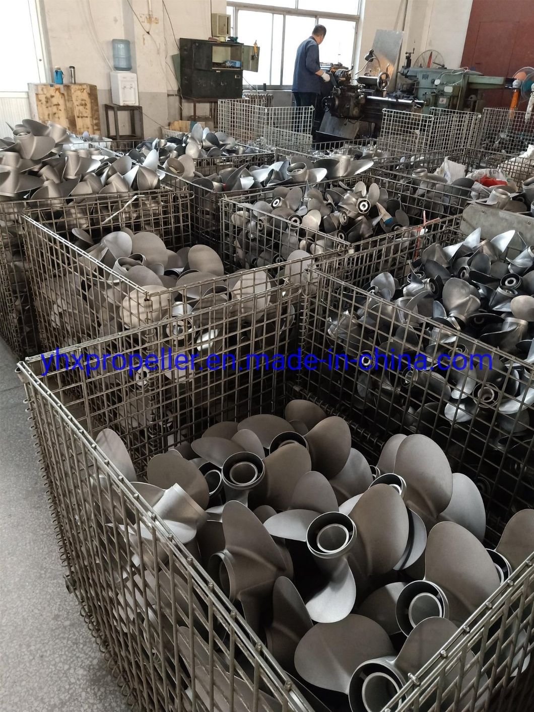 13 1/2X15 Stainless Steel Outboard Motor Propeller Matched for Suzuki with Wholesale Price