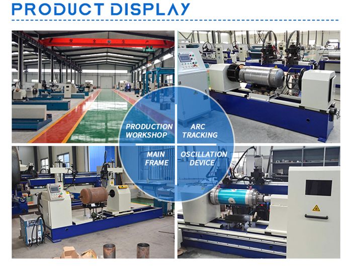 China Factory Price Automatic Stainless Steel Aluminum Steel Tube Making Welding Machine for Circular Girth Longitudinal Seam