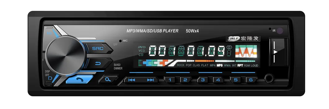 Factory Detachable Panel Car MP3 Car Audio Player with Bluetooth