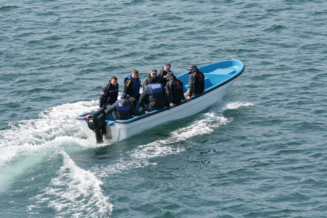 23FT Cheap Price Fiberglass Panga YAMAHA Open Model Boat for Sale