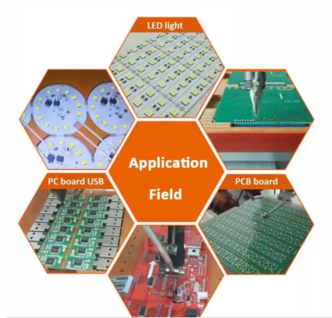 Fully Automatic Soldering Machine Three-Axis Double Station PCB Circuit Board Tinning Robot
