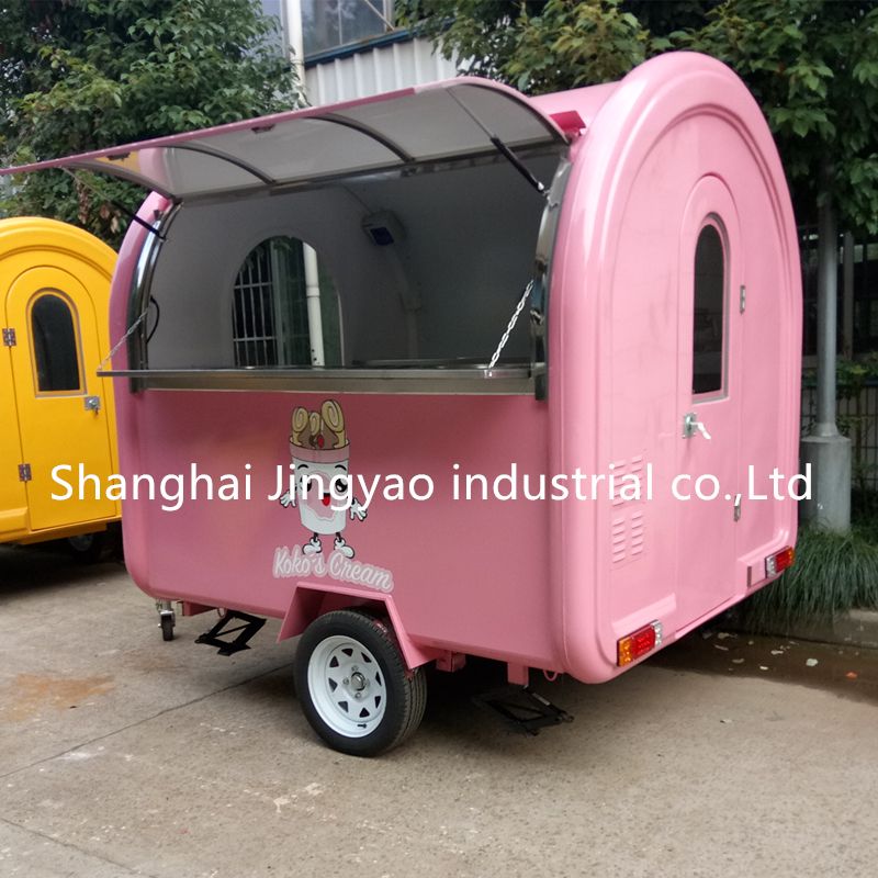 2018 Cost Effective Fast Waffle Food Trucks for Ice Cream Drinks Snack Machine