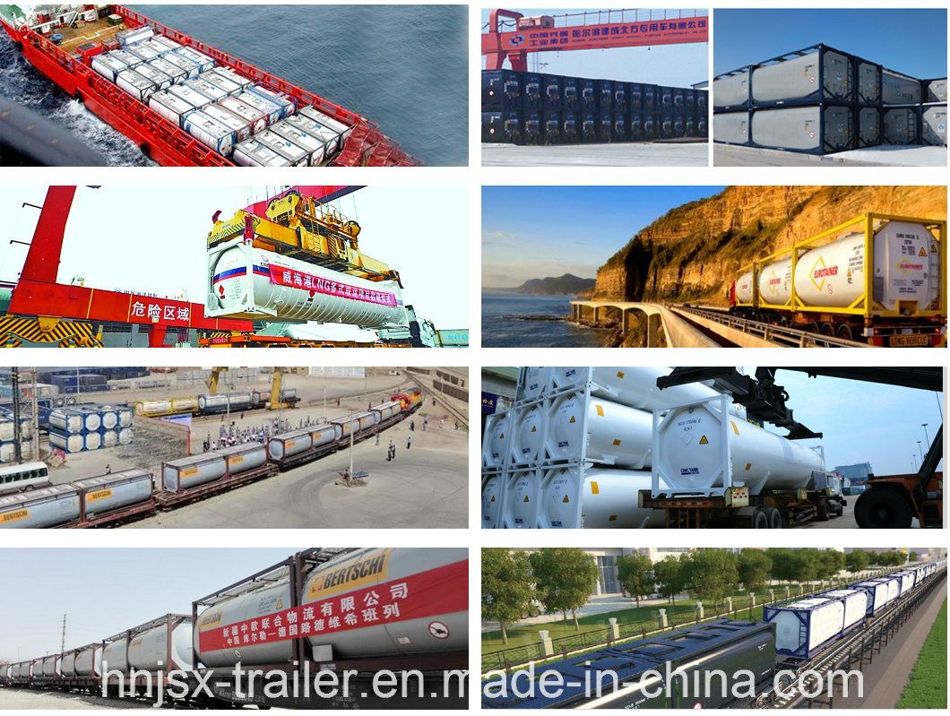 20FT ISO Tanker Container Chlorine/ Ethylene Oxide/ LPG Tank Sale 40FT ISO Tank Container