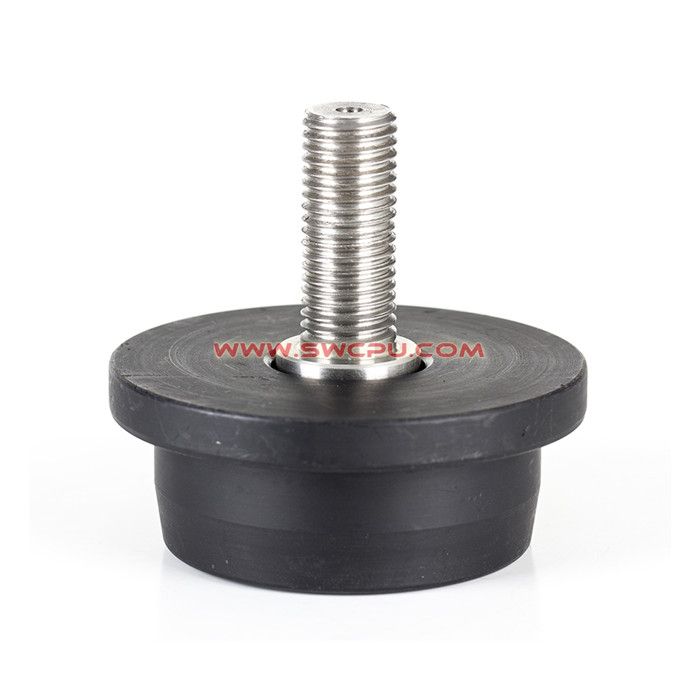 Manufacture OEM ODM Silicone Pads Adjustable Rubber Foot with Screw M5 Rubber Mounts