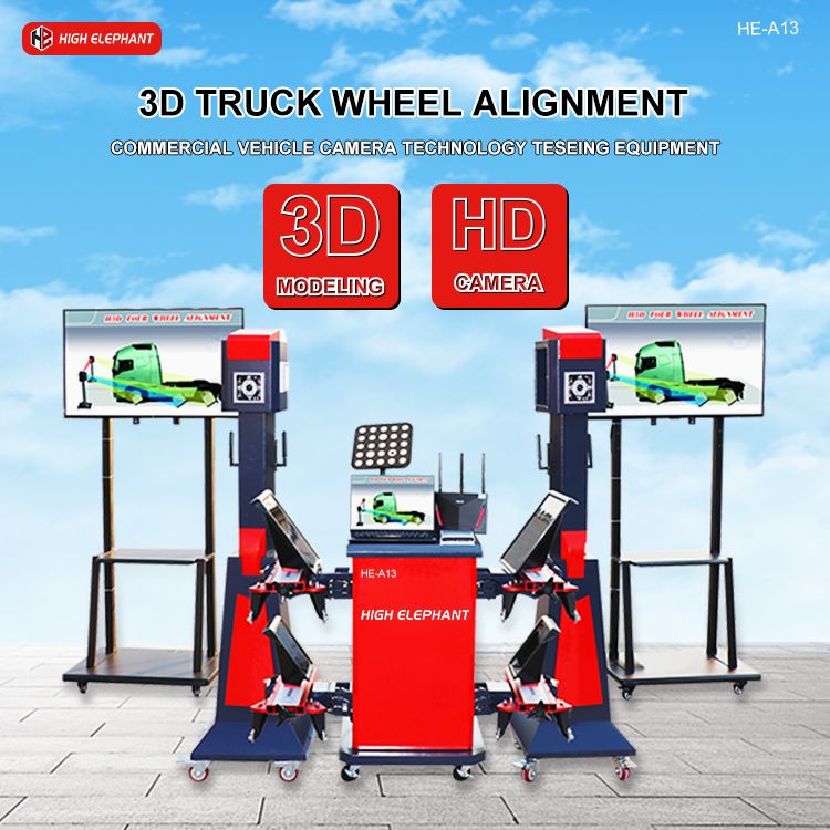 Bus and Truck Wheel Alignment Machine for Sale/Wheel Alignment/3D Wheel Alignment/Garage Equipment/Tire Changer/Automobile Maintenance