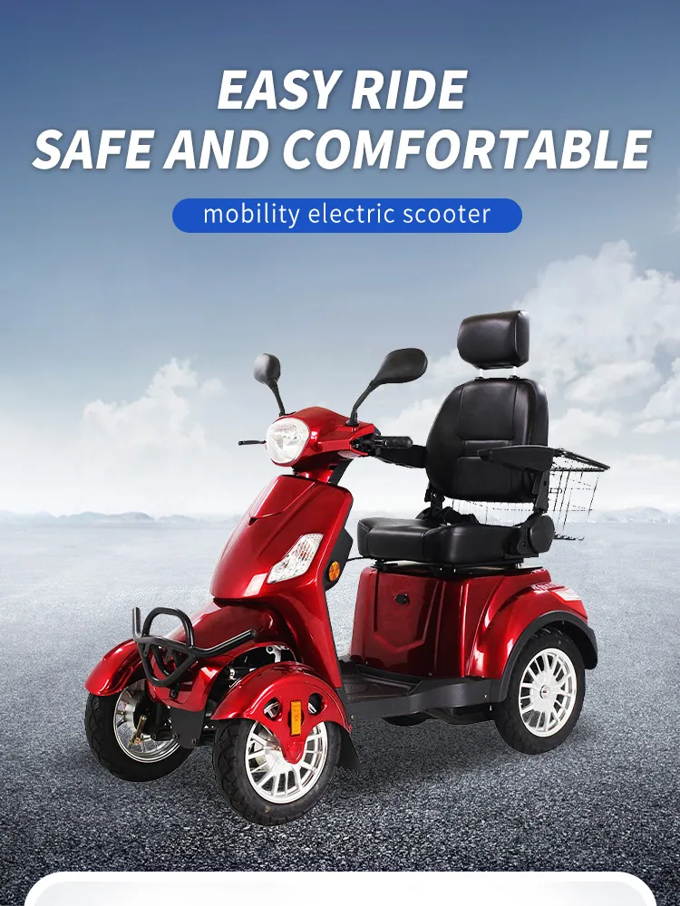 Electrical Scooters Four Wheels Mobility City E-Power Scooter for Adults