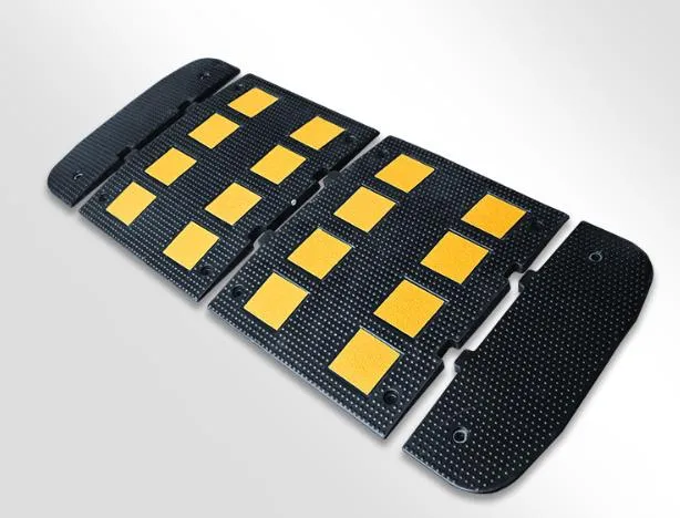 European Standard Road Safety Rubber Speed Bumps for Sale
