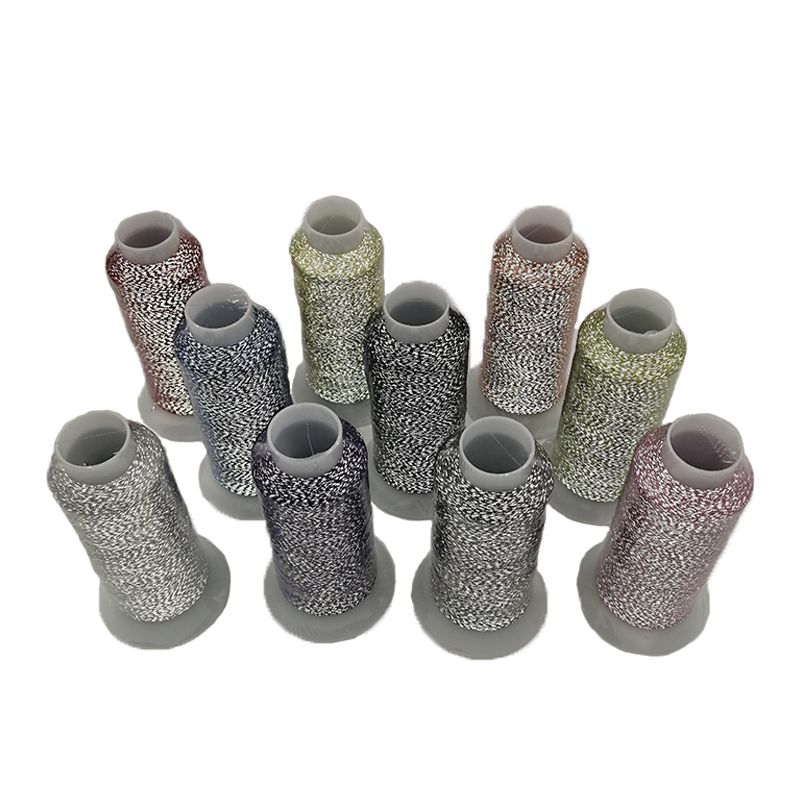Double Sided Reflective Yarn Reflctive Thread Multiple Colors for Weaving