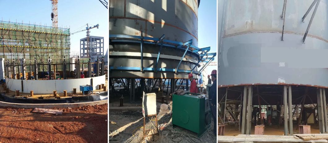 Simple Chuck Type Tank Construction Equipment for Hydraulic Jack Stock Available