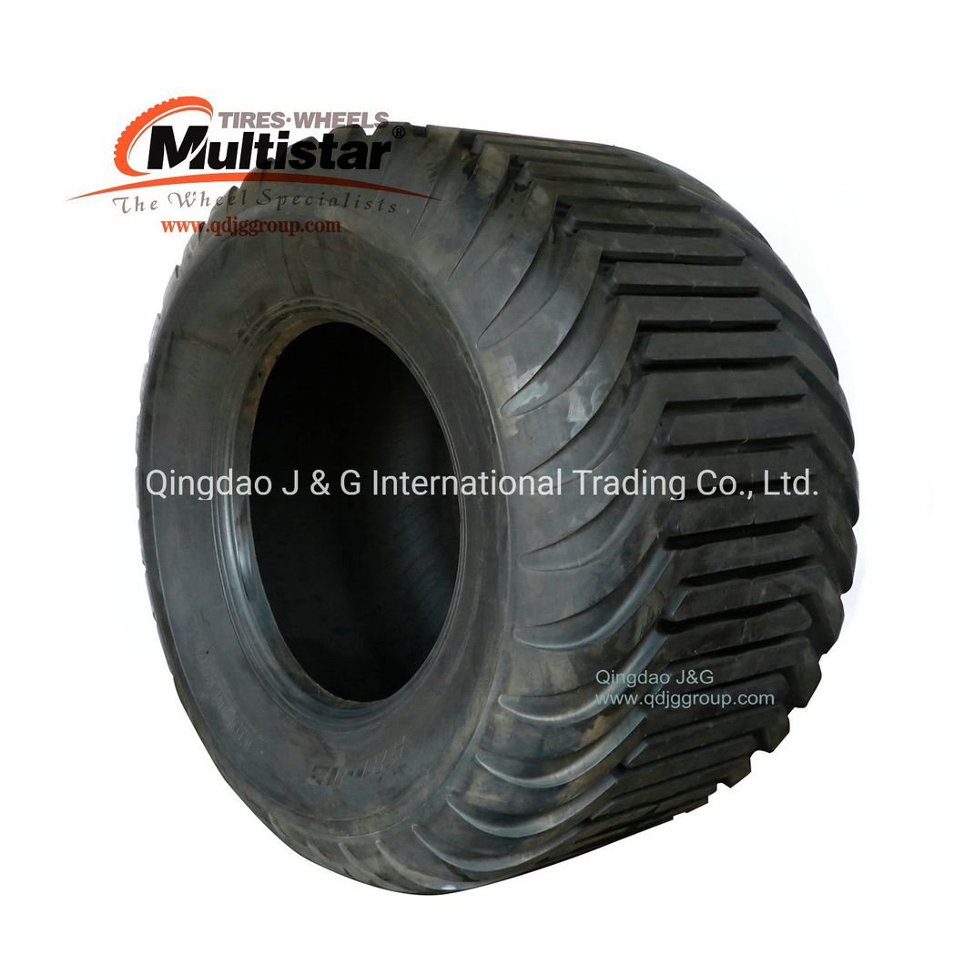 Flotation Tyre 400/60-15.5 with Rim 13.00X15.5 Trc-02 Imp-04 Mutistar Brand with Good Quality Bias Agriculture Tyre
