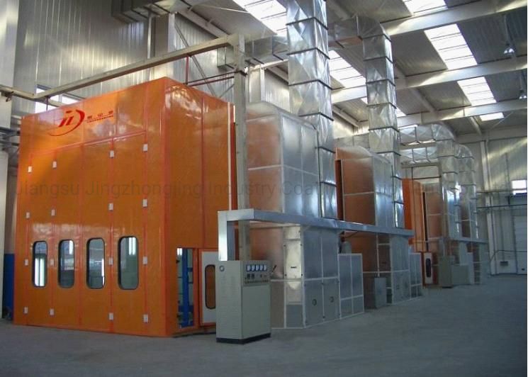 Garage Equipment Passanger Bus Paint Spray Booth Bus Baking Oven for 18000*5000*5000
