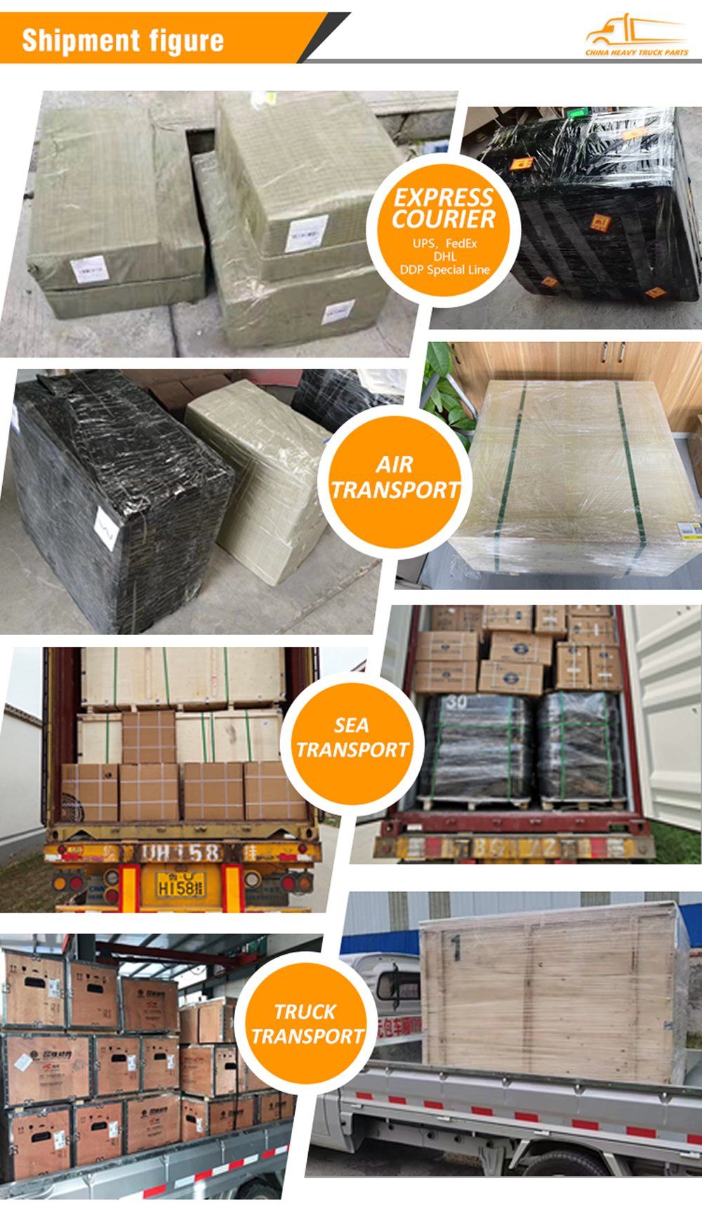 China Heavy Truck HOWO A7 Hohan Golden Prince Sinotruk Hc16 Front/Middle/Rear Axle Parts Wg880340037 Washer Truck Parts