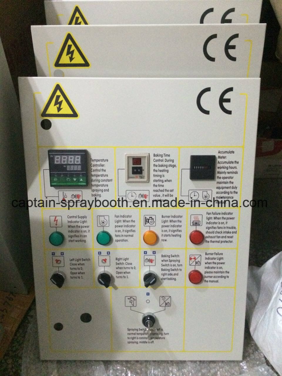 Spray Booth/Preparation Bay for Furnitures/Sanding Platform