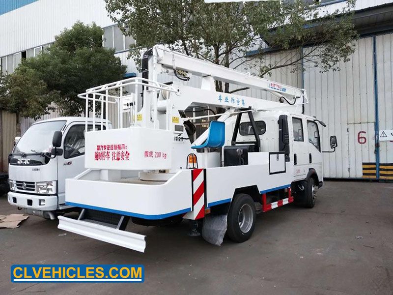 Sinotruk HOWO Crew Cabin High Altitude Operation Aerial Working Platform Truck